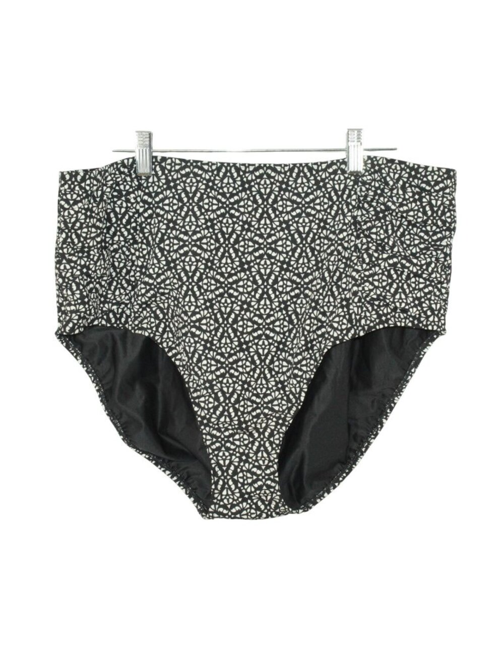 LL Bean Slimming Swimwear Brief Sunblocking UPF 40+ Bottom Black 20W